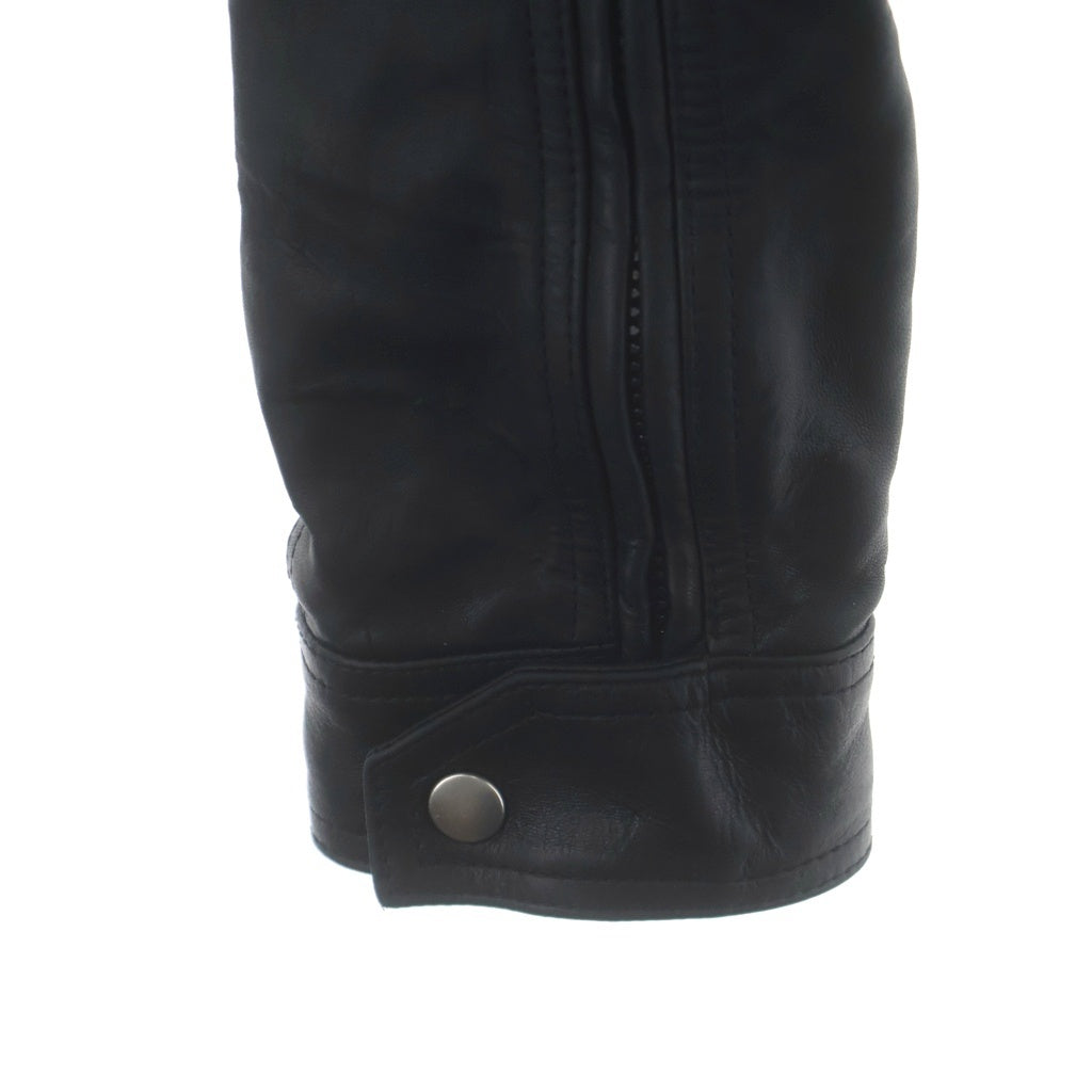 Rick Owens(リックオウエンス) 23SS DRACUBIKER レザージャケット ダブル ライダースジャケット ブラック RU01C4767-LNV