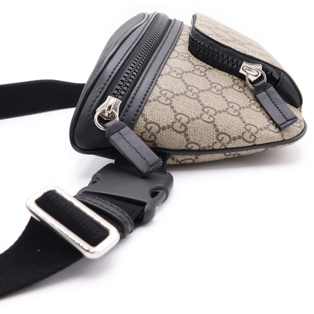 GUCCI(グッチ) GG スプリーム ウエストバッグボディバッグ ベルトバッグ ベージュ