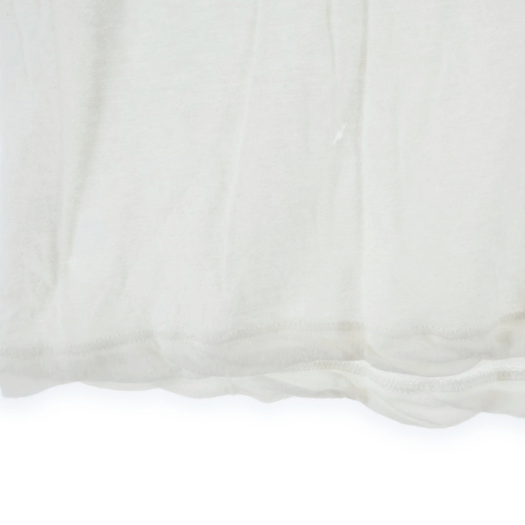 Rick Owens(リックオウエンス) 24AW Vネックロング丈ノースリーブトップス ホワイト