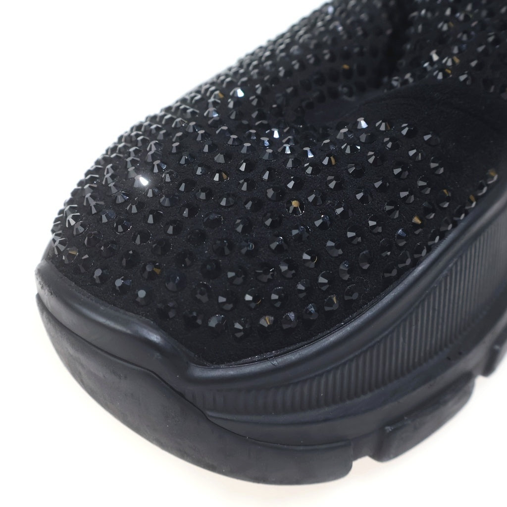 YELLO(イエロ) Cosmosneaker Short boots スタッズ装飾 ショートブーツ ブラック レディース