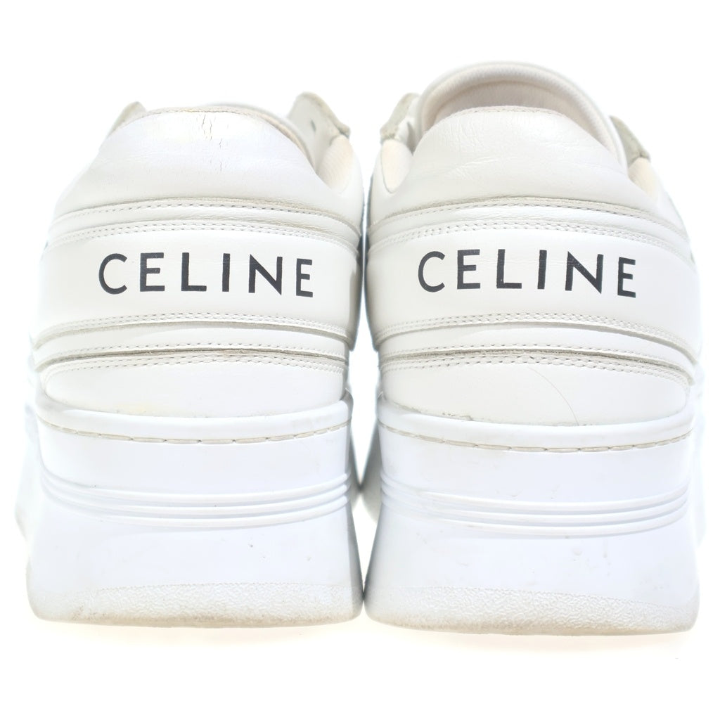 CELINE(セリーヌ) ブロック ローカットスニーカー ホワイト 37 レディース