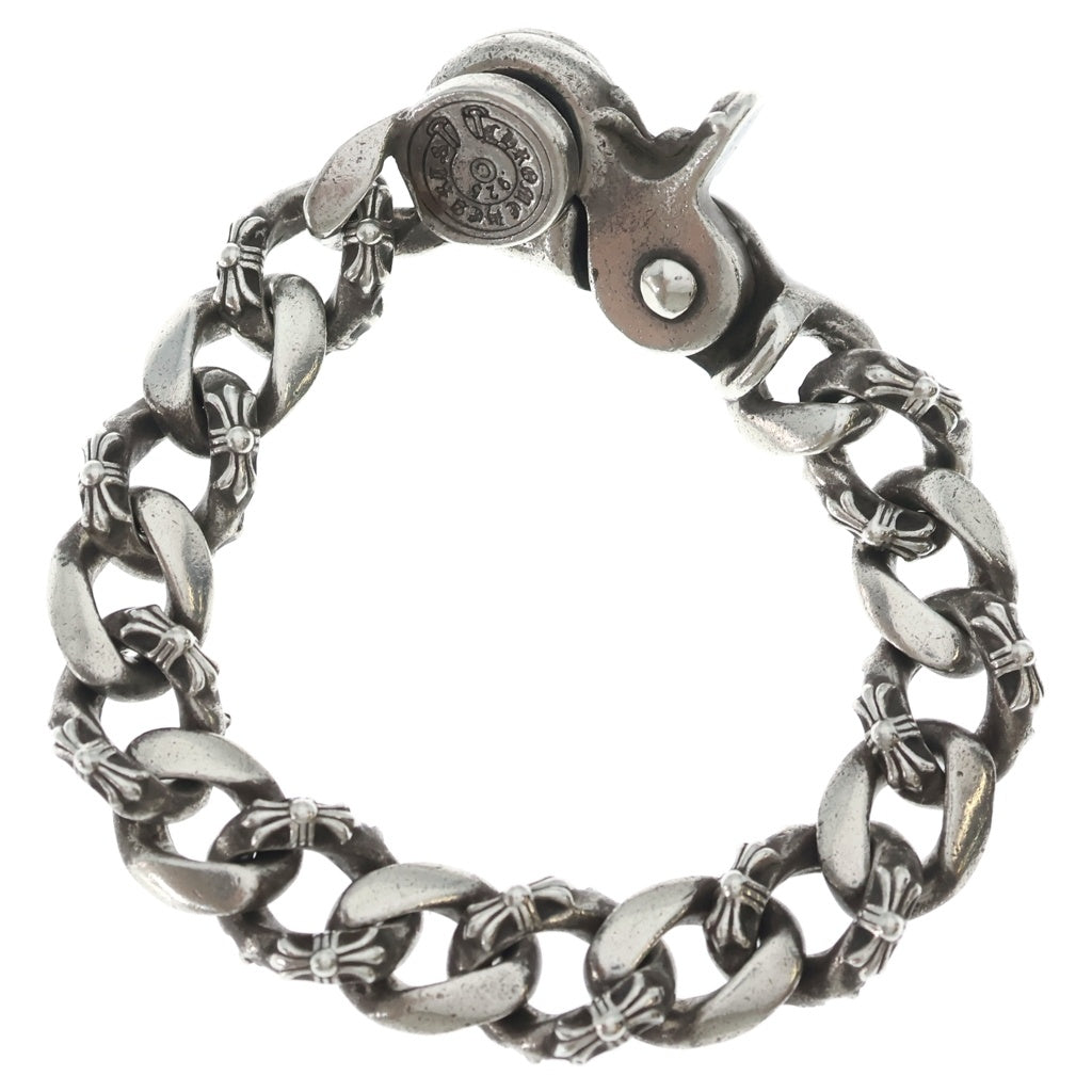 CHROME HEARTS(クロムハーツ) FNCY CHN LNK ファンシーリンククリップブレスレット 15リンク シルバー BCA145