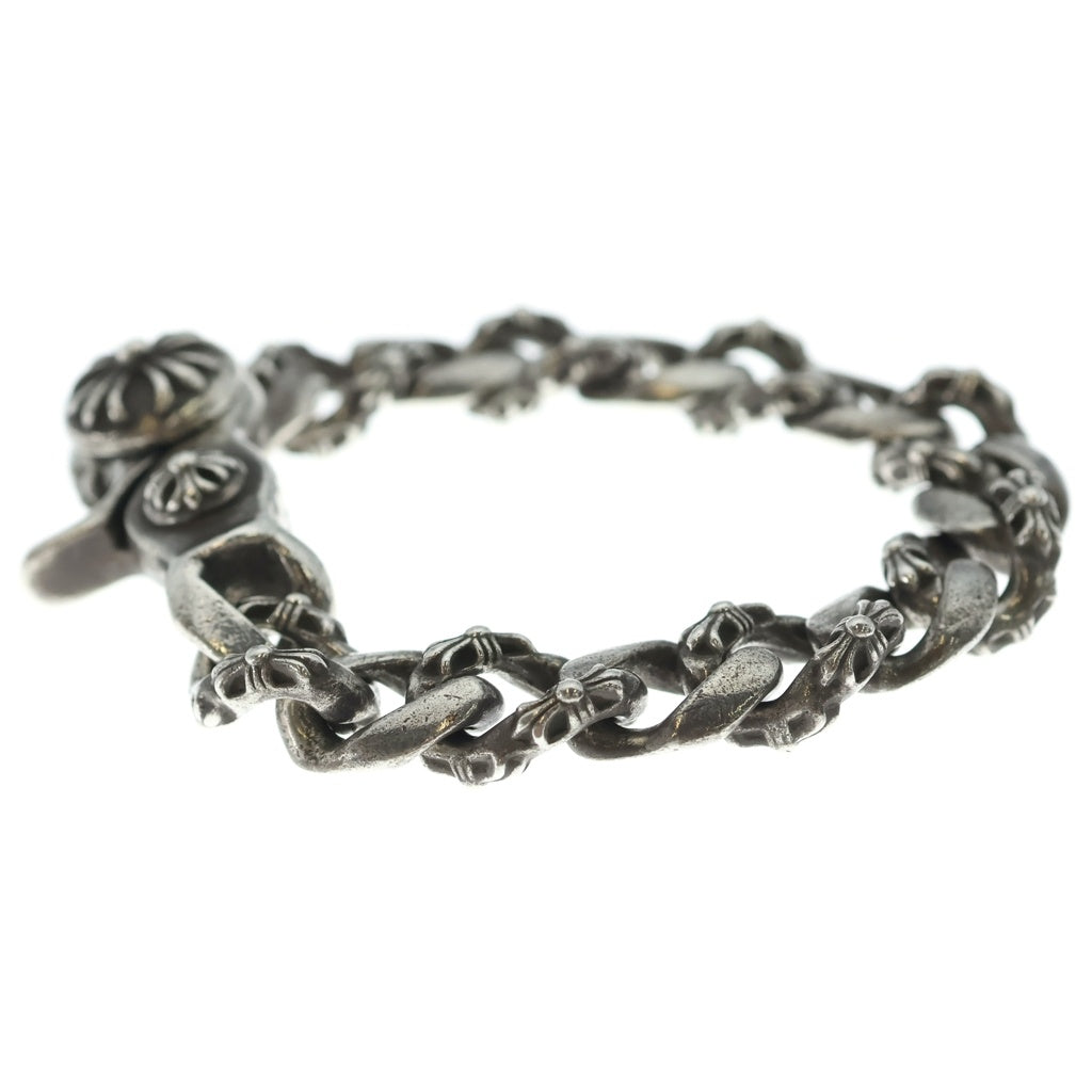 CHROME HEARTS(クロムハーツ) FNCY CHN LNK ファンシーリンククリップブレスレット 15リンク シルバー BCA145