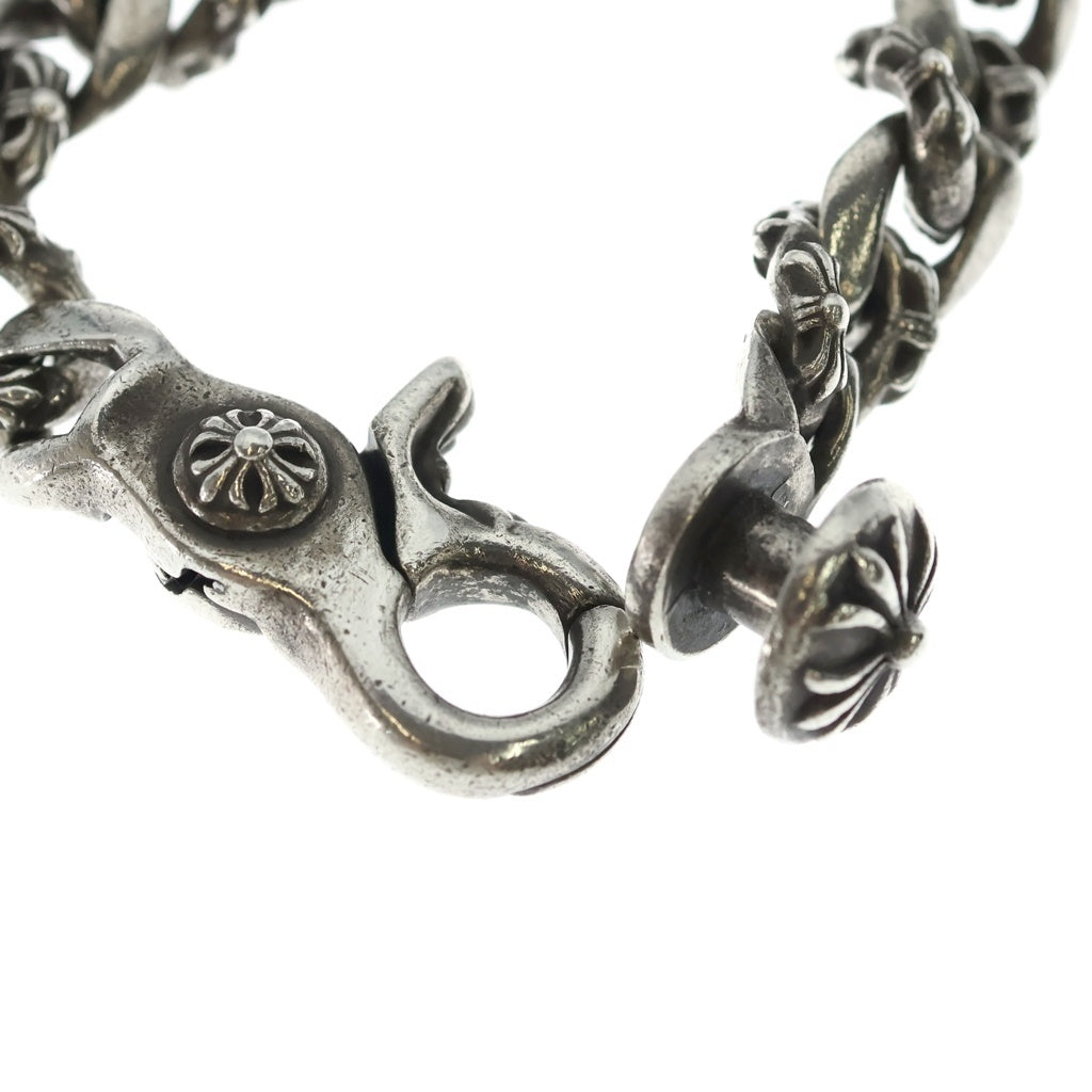 CHROME HEARTS(クロムハーツ) FNCY CHN LNK ファンシーリンククリップブレスレット 15リンク シルバー BCA145