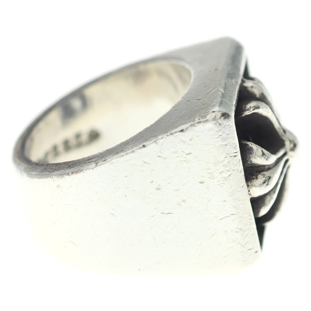 CHROME HEARTS(クロムハーツ) LETTER BLOCK レターブロックCHプラス リング シルバー