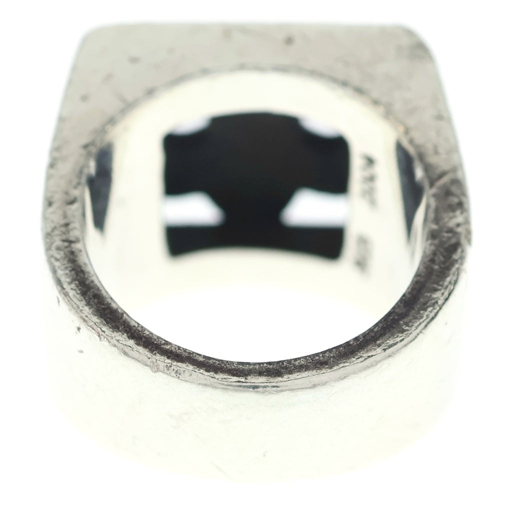CHROME HEARTS(クロムハーツ) LETTER BLOCK レターブロックBSフレア リング シルバー