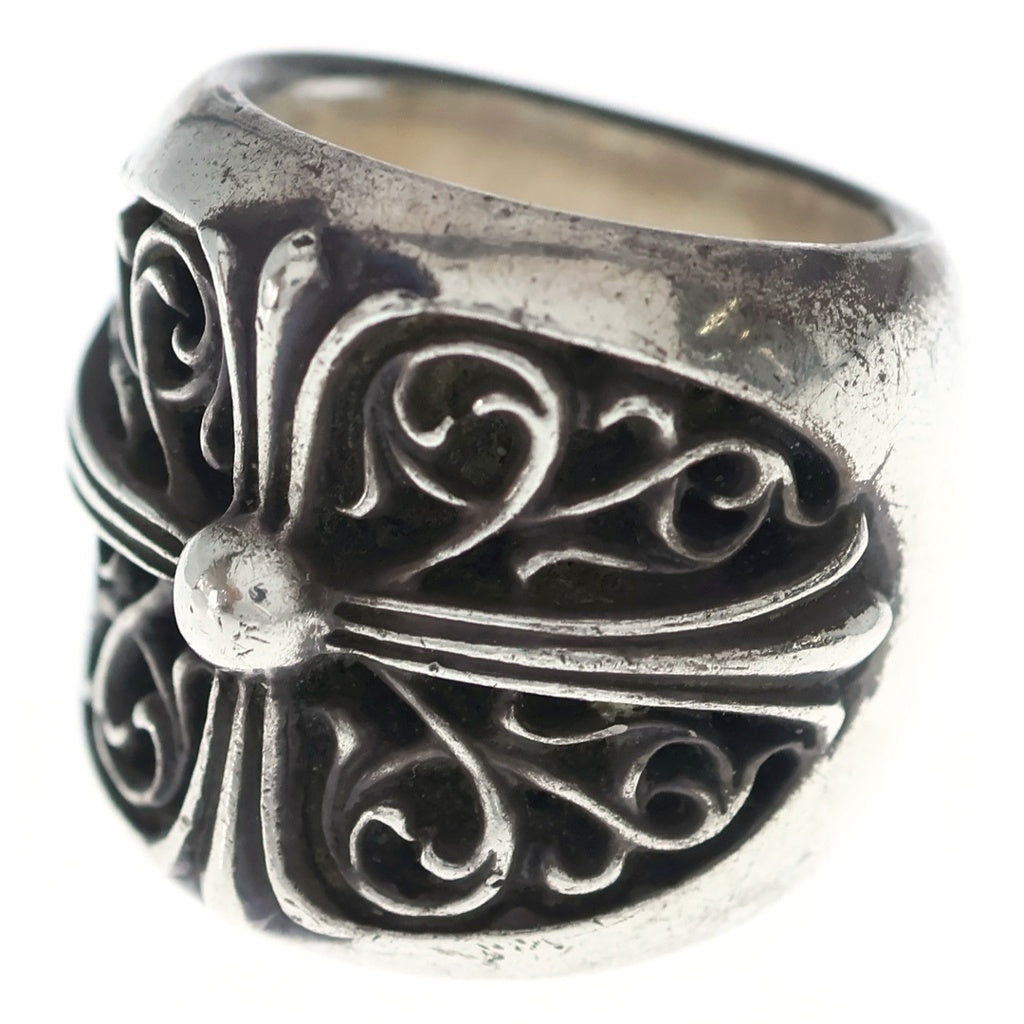 CHROME HEARTS(クロムハーツ) CLASSIC OVAL クラシックオーバルクロス リング シルバー BCA340