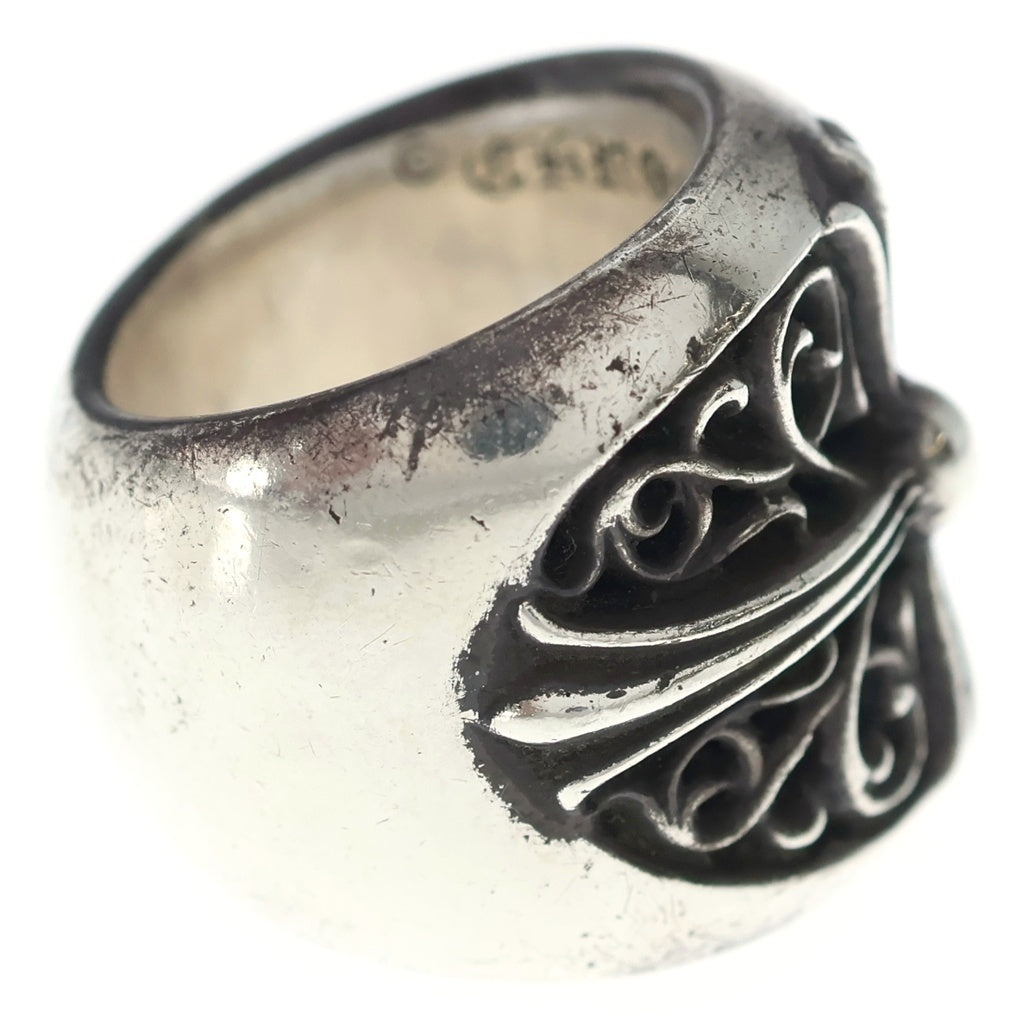 CHROME HEARTS(クロムハーツ) CLASSIC OVAL クラシックオーバルクロス リング シルバー BCA340