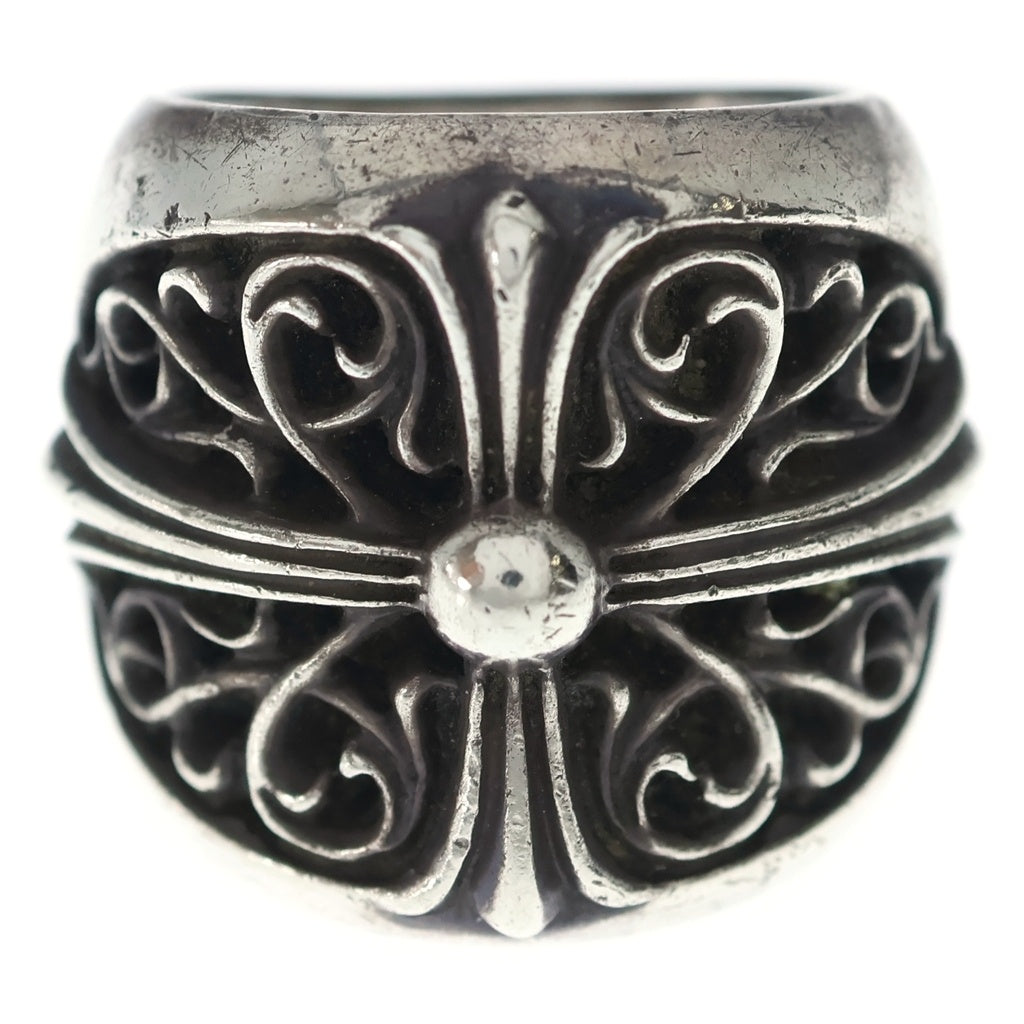 CHROME HEARTS(クロムハーツ) CLASSIC OVAL クラシックオーバルクロス リング シルバー BCA340