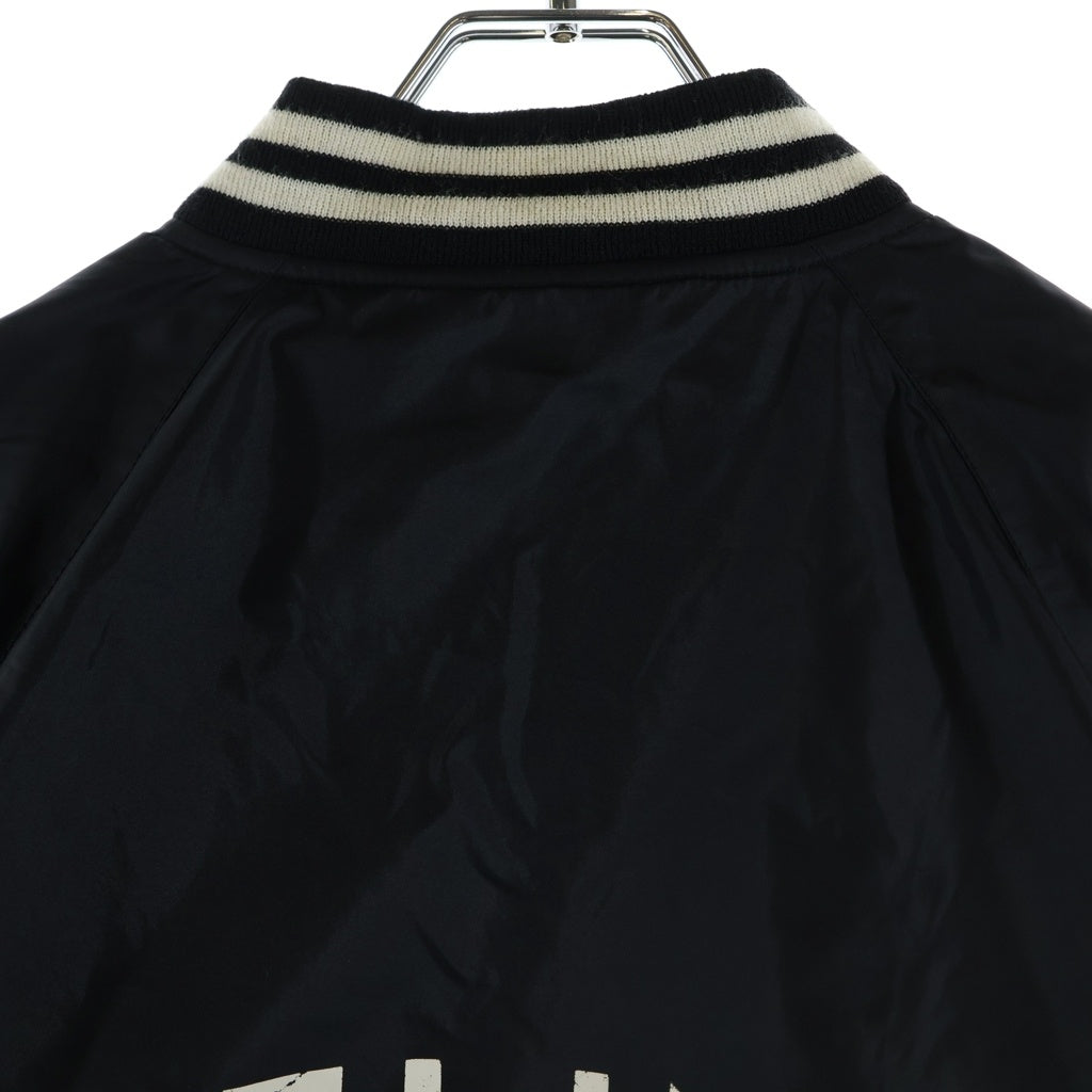CELINE(セリーヌ) ロゴ テディ ナイロンジャケット ブルゾン ブラック 2W365495M