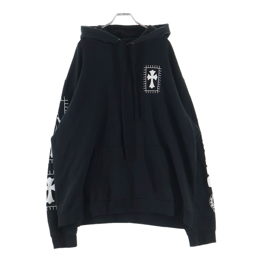 CHROME HEARTS(クロムハーツ) ×DEADLY DOLL PULLOVER HOODIE デッドリードル プルオーバーパーカー ブラック