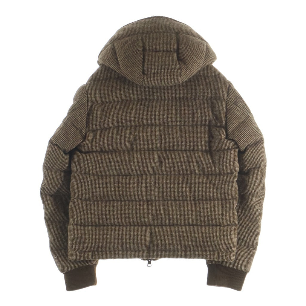 MONCLER(モンクレール) FLORIAN ツイードダウンジャケット ブラウン 220914192700