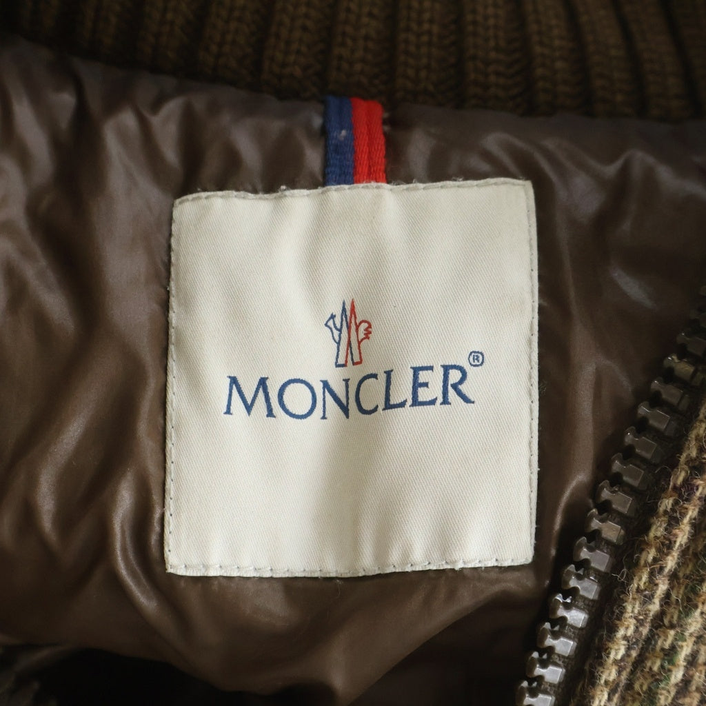 MONCLER(モンクレール) FLORIAN ツイードダウンジャケット ブラウン 220914192700