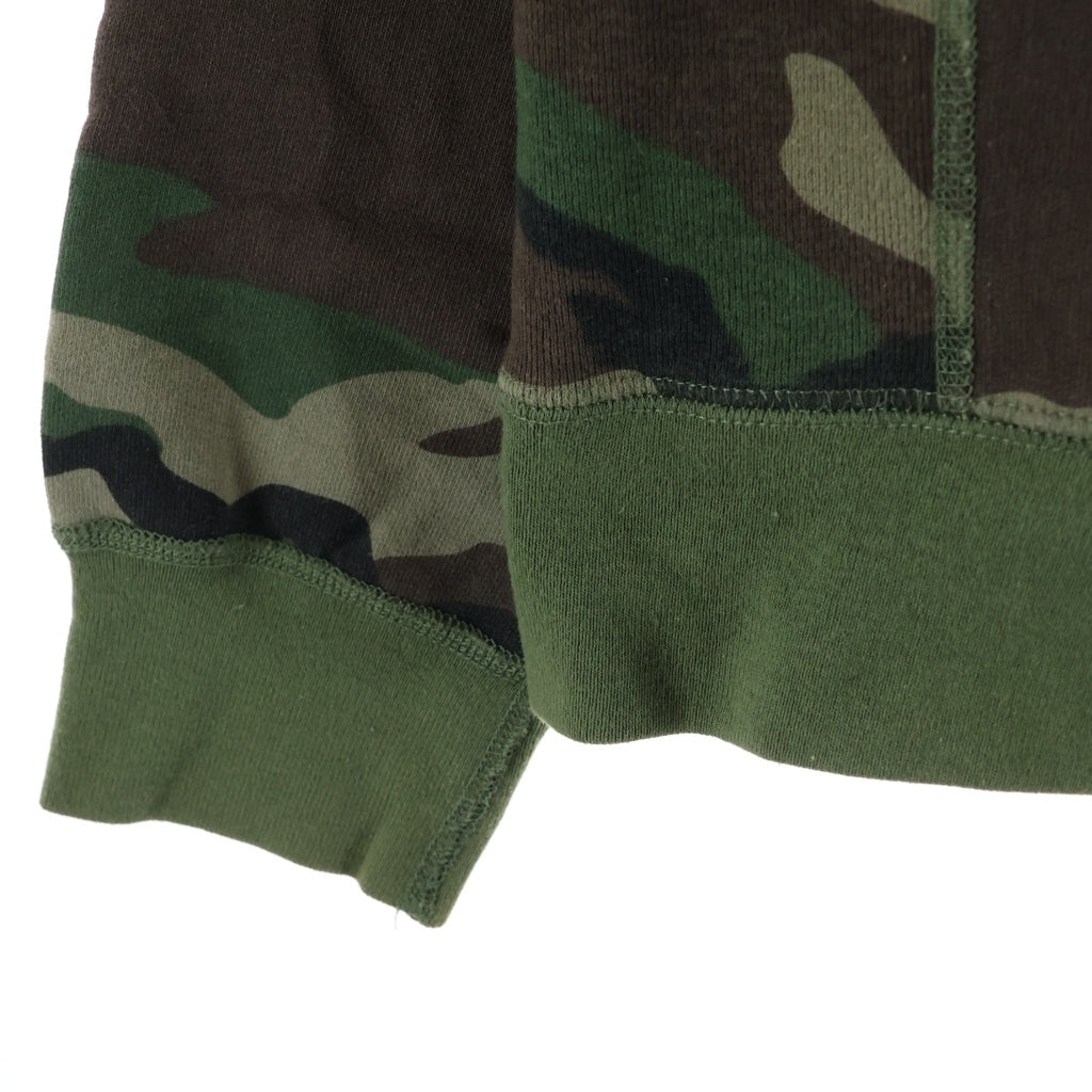 SUPREME(シュプリーム) 15AW Box Logo Crewneck ボックスロゴ プルオーバースウェットトレーナー カモフラ カーキ