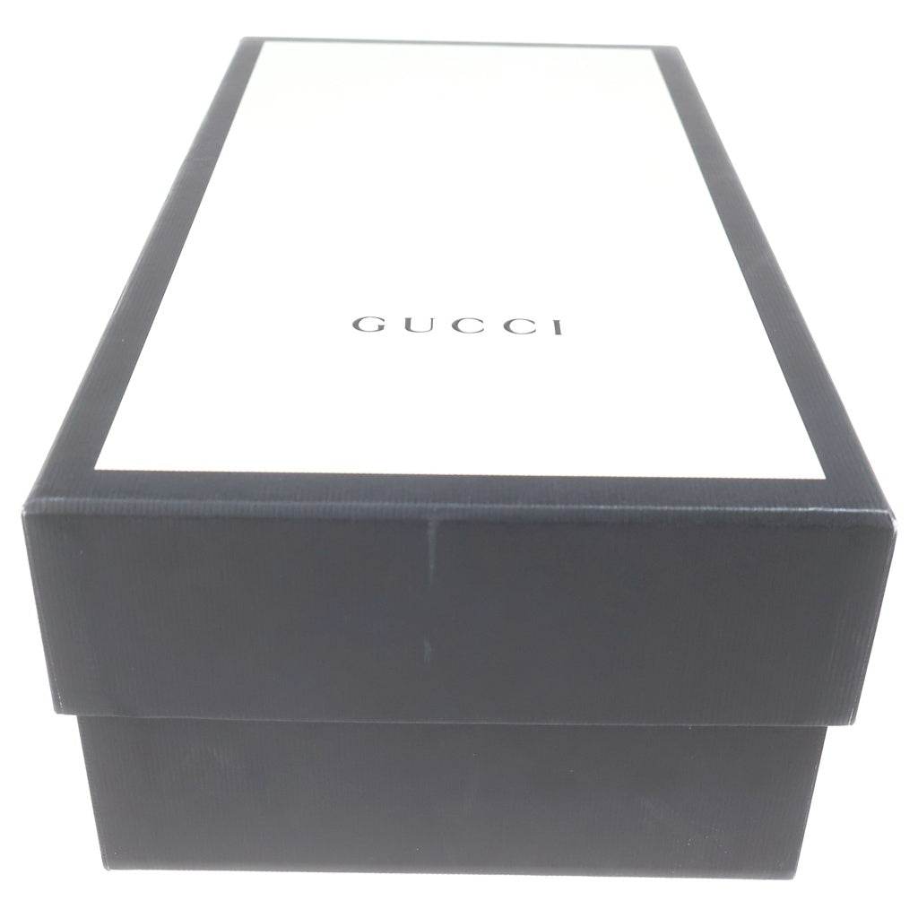 GUCCI(グッチ) シェリーライン グリッタ- スタッズ ローカットスニーカー グレー