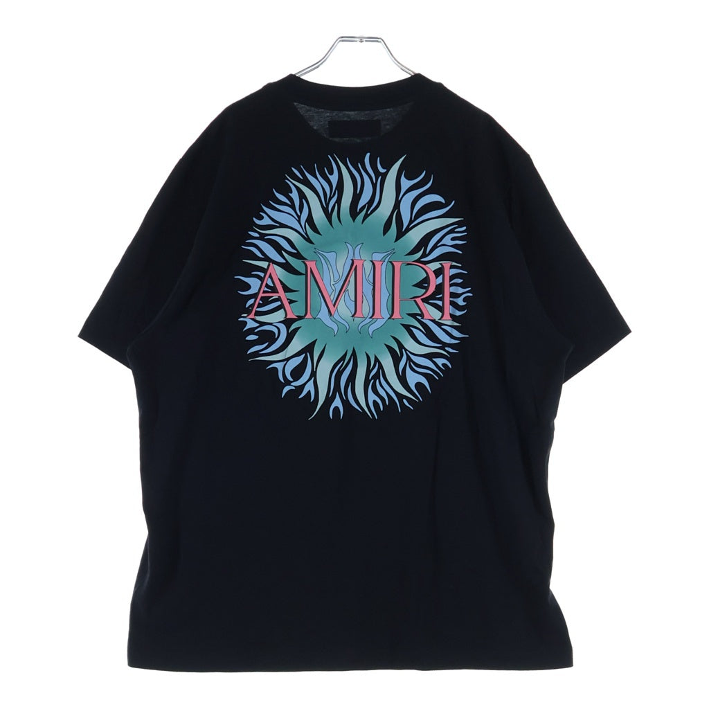AMIRI(アミリ) Sun Print Tee サンプリント ロゴ 半袖Tシャツ ブラック SRAMJYTE1085SMRBC09