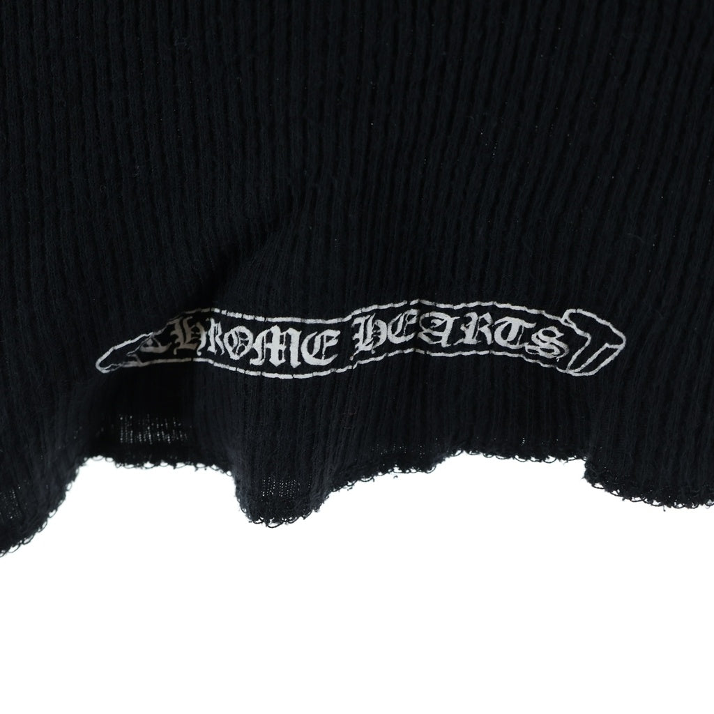 CHROME HEARTS(クロムハーツ) OLD HOUSESHOE TANK ホースシュー ロゴ タンクトップ ノースリーブ ブラック