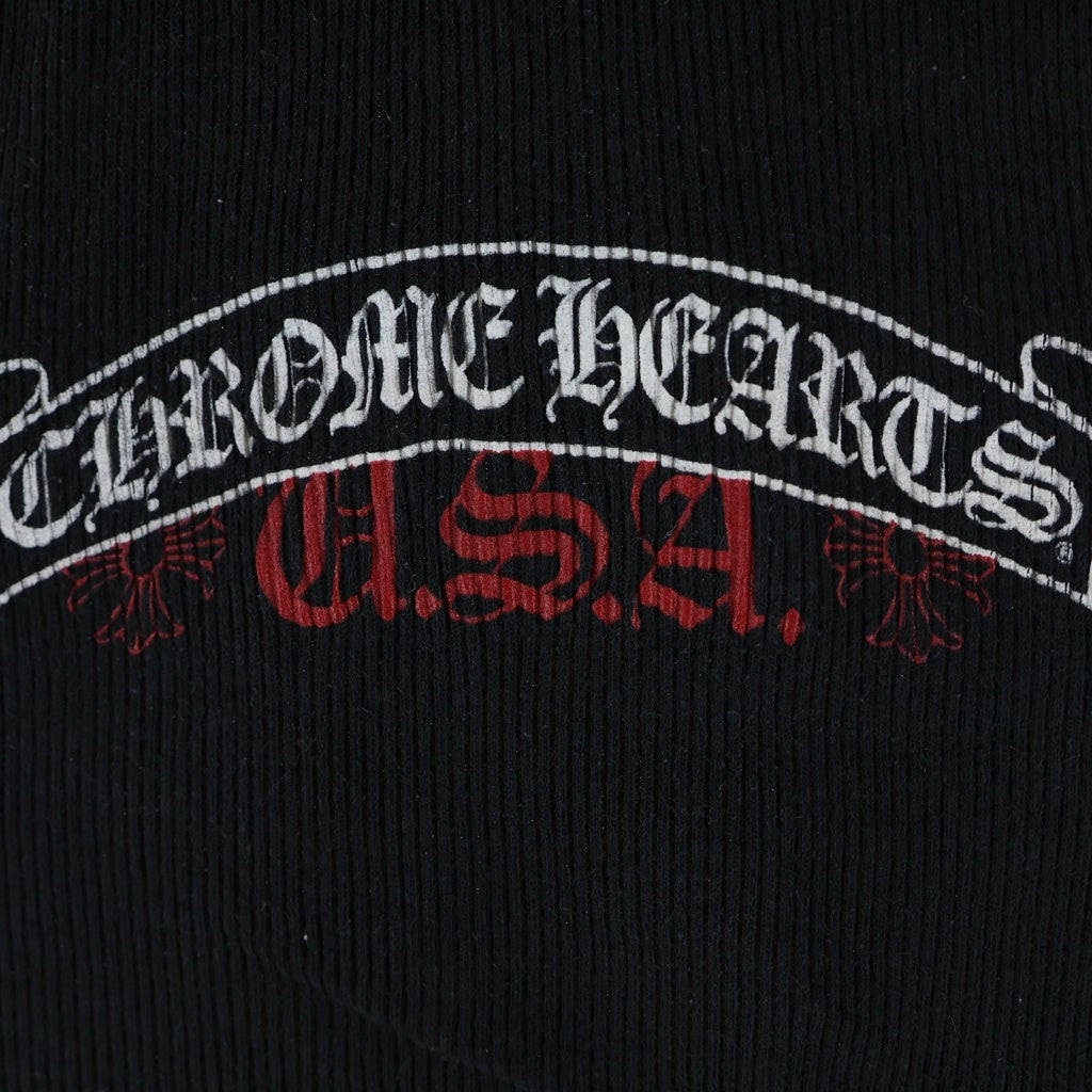 CHROME HEARTS(クロムハーツ) OLD SCRL LOGO TANK スクロール ロゴ タンクトップ ノースリーブ ブラック