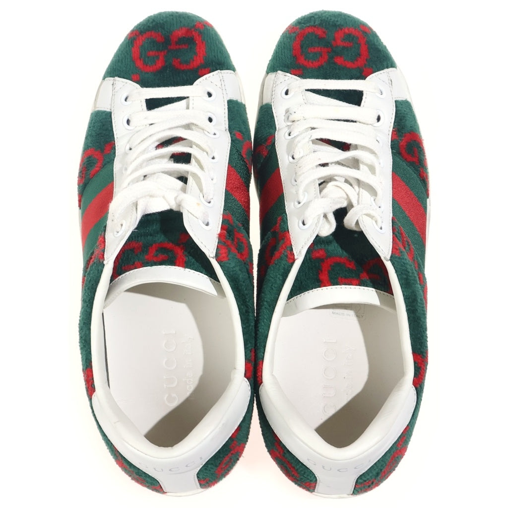 GUCCI(グッチ) GGテリークロス ローカットスニーカー 6 マルチ 576177