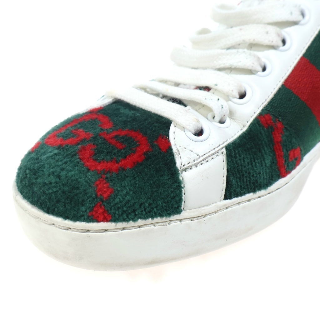 GUCCI(グッチ) GGテリークロス ローカットスニーカー 6 マルチ 576177