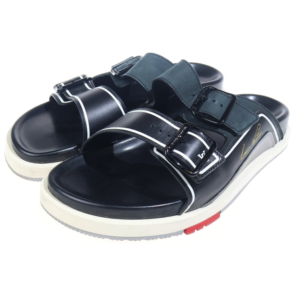 LOUIS VUITTON(ルイヴィトン) LVトレイナー ミュールサンダル ブラック 7 1A9JW1