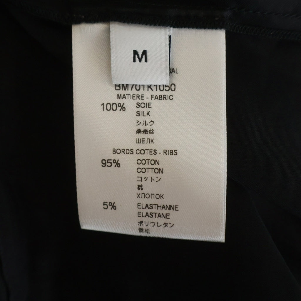 GIVENCHY(ジバンシィ) シースルー半袖カットソー ノースリーブTシャツ ブラック BM701K1050