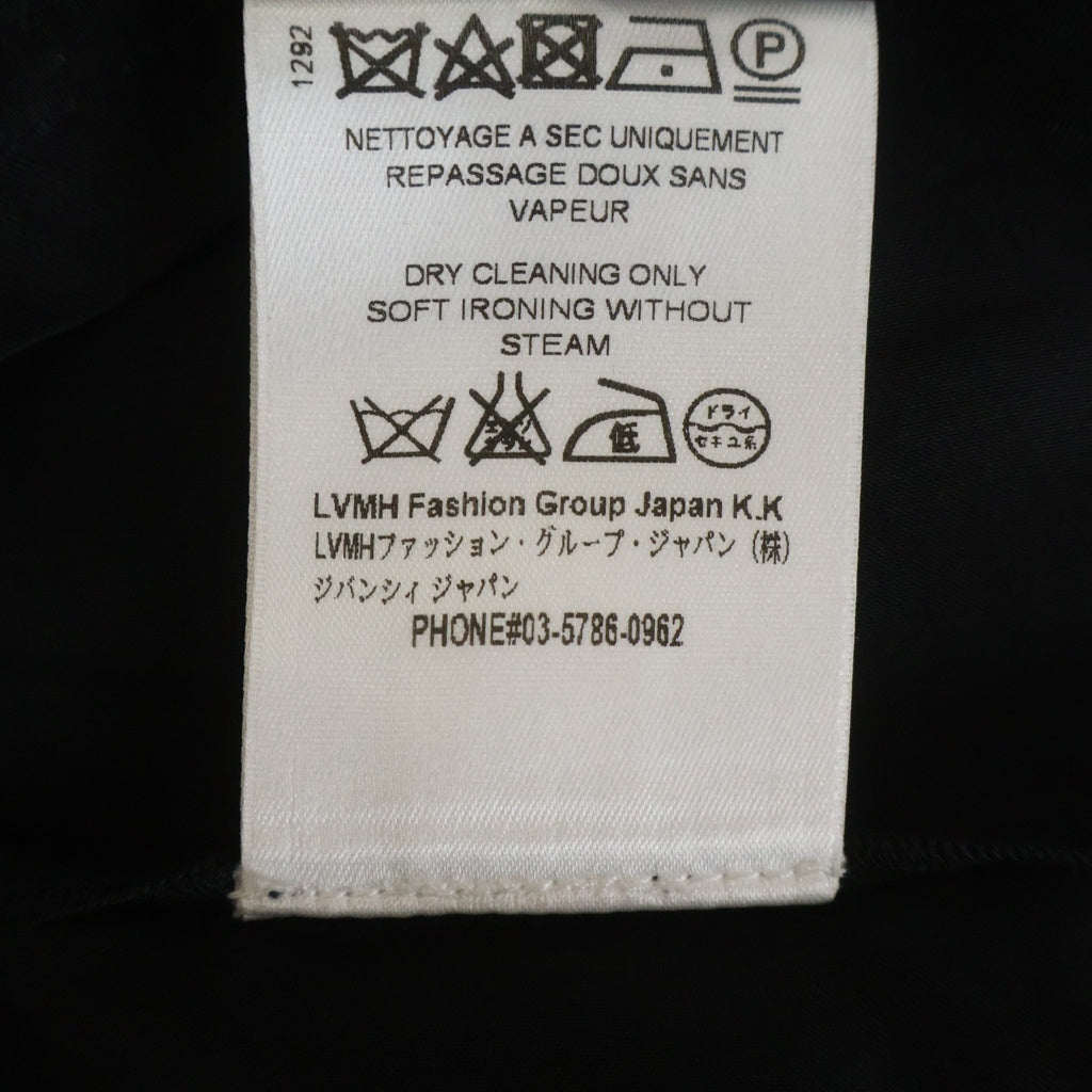 GIVENCHY(ジバンシィ) シースルー半袖カットソー ノースリーブTシャツ ブラック BM701K1050