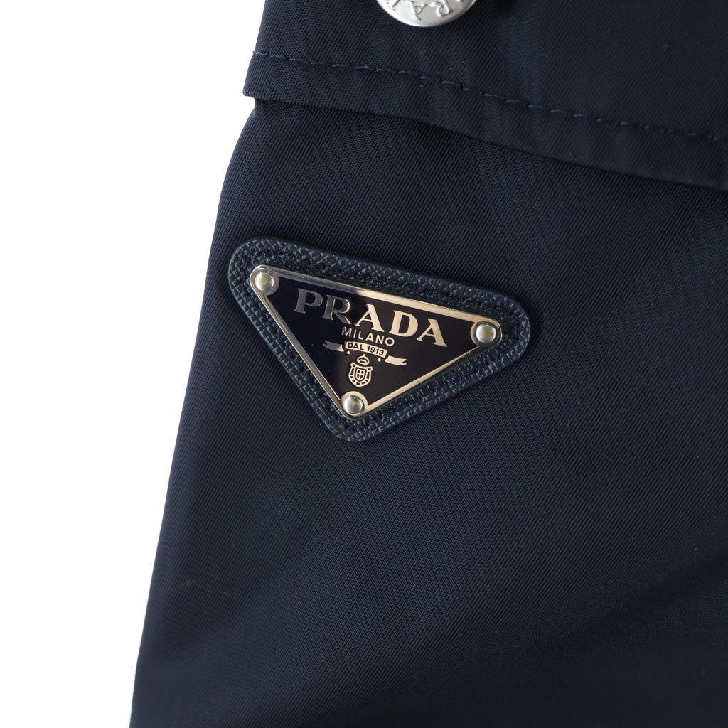 PRADA(プラダ) 23ss Re-Nylon バミューダショーツ ハーフパンツ ネイビー