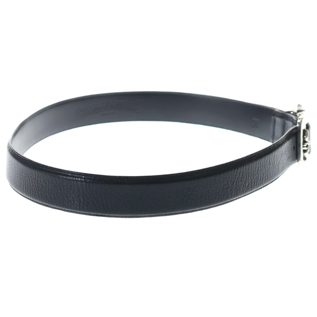 CHROME HEARTS(クロムハーツ) BLT 3PC OTJ 1.5 OTJバックルレザーベルト シルバー/ブラック