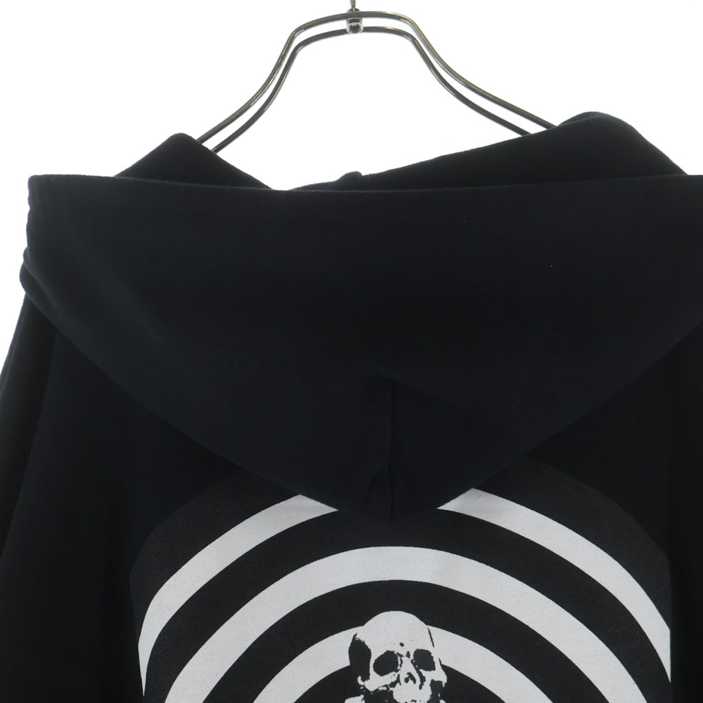CHROME HEARTS(クロムハーツ) FOTI SWTSHRT HD ZIP フォティ ナスカルプリント ジップパーカー フーディ ブラック