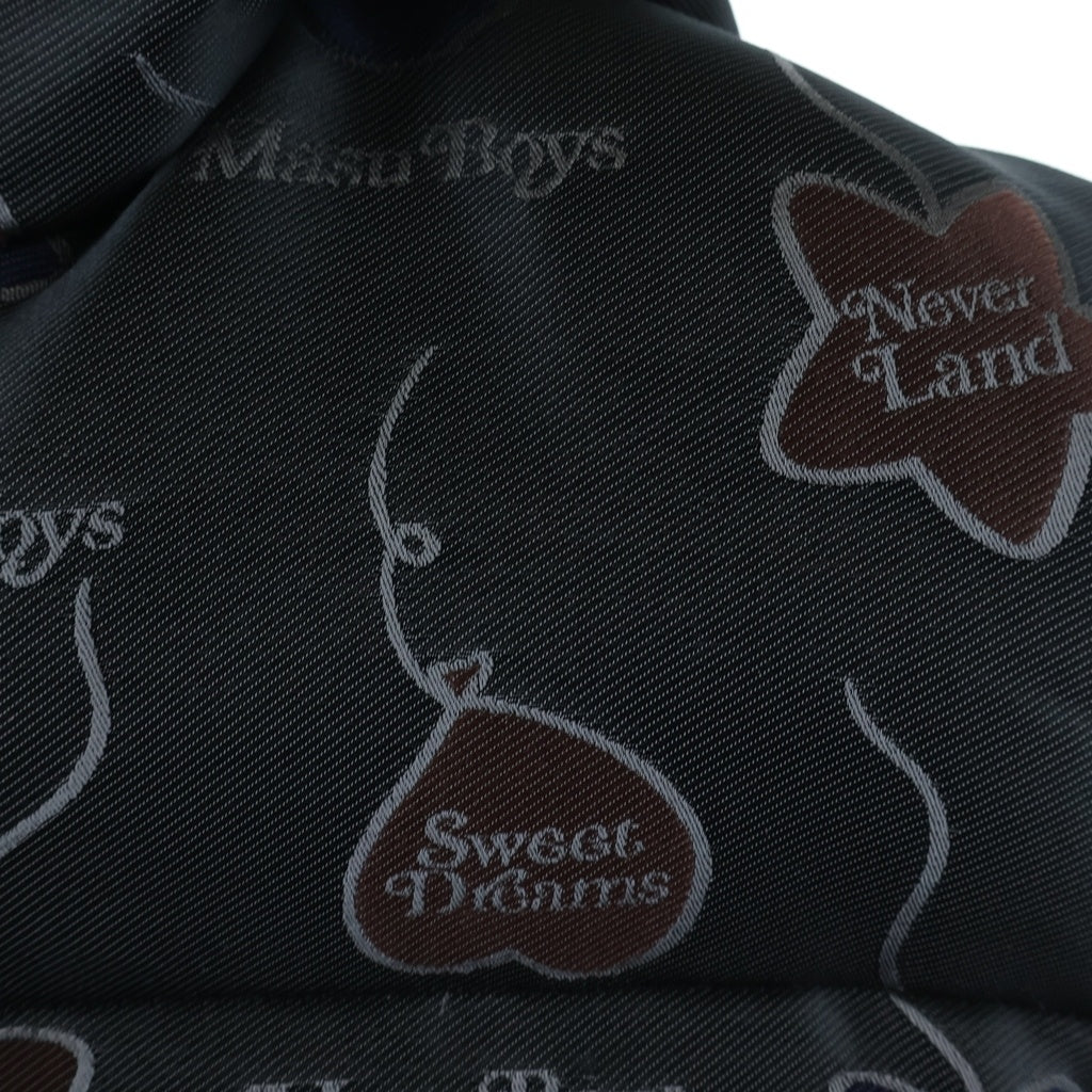 MASU(エムエーエスユー) 24AW FALLING BALLOON DOWN VEST GRAPHIC BY VERDY バルーンダウンベスト ブラック
