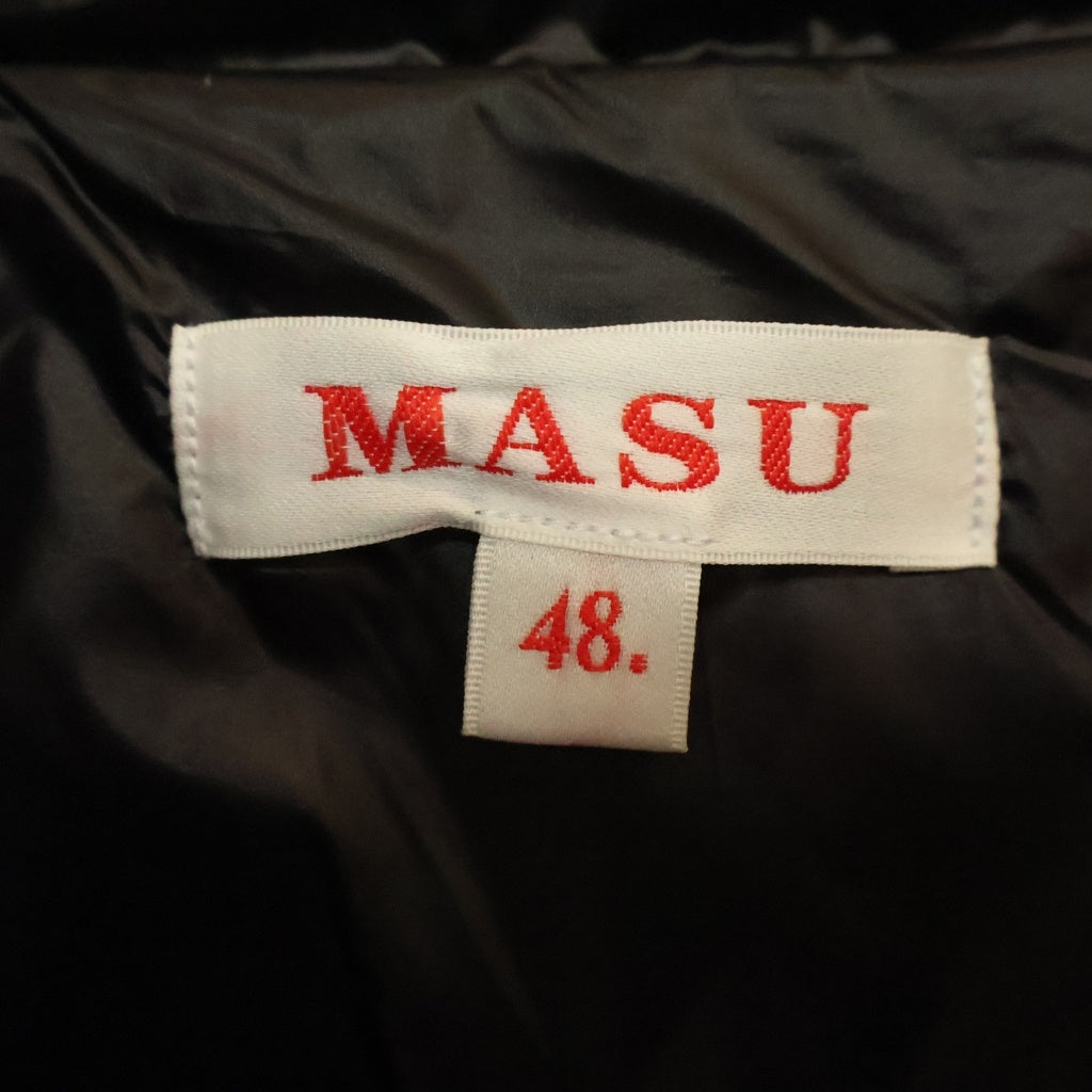 MASU(エムエーエスユー) 24AW FALLING BALLOON DOWN VEST GRAPHIC BY VERDY バルーンダウンベスト ブラック