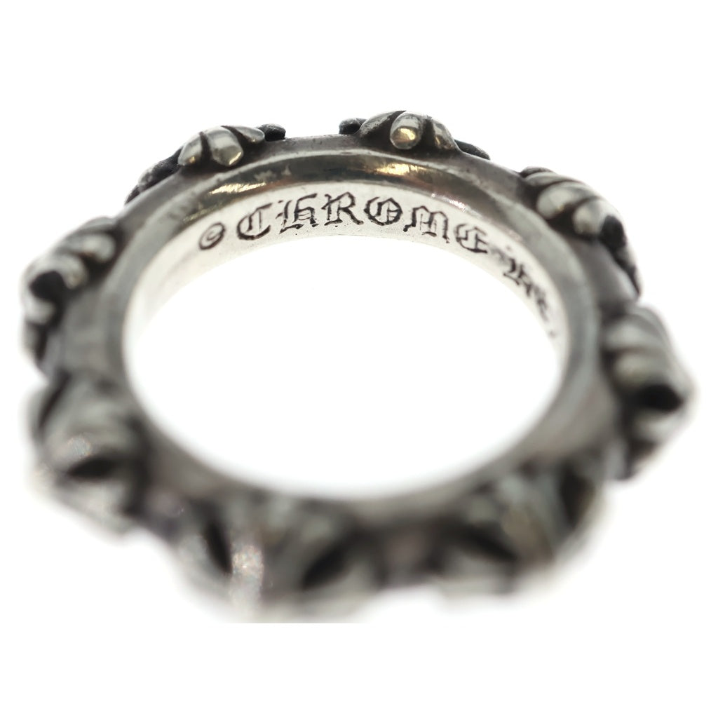CHROME HEARTS(クロムハーツ) CROSS BAND クロスバンド リング シルバー BCA342