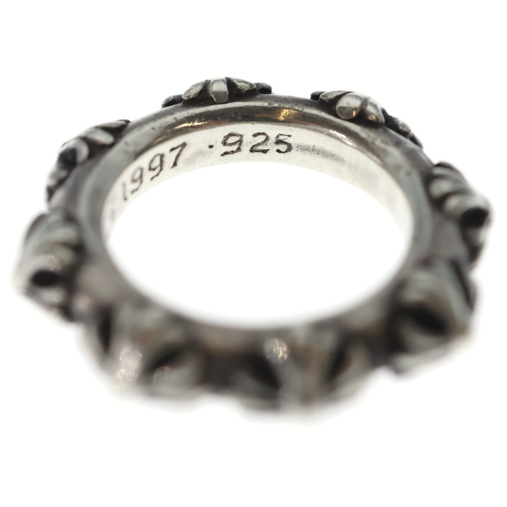 CHROME HEARTS(クロムハーツ) CROSS BAND クロスバンド リング シルバー BCA342