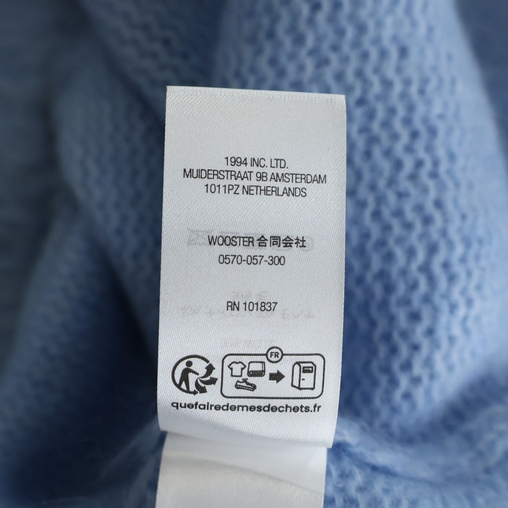 SUPREME(シュプリーム) 25AW Brushed Mohair Sweater ブラッシュド モヘヤ セーター ブルー