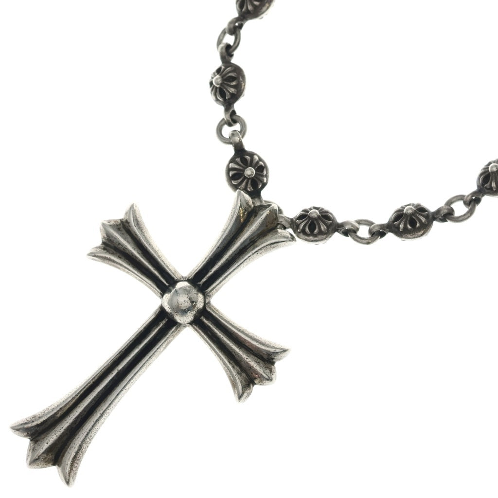 CHROME HEARTS(クロムハーツ) #1 CRSBL CHN LRG CH CRS クロスボール チェーンラージクロス ネックレス シルバー