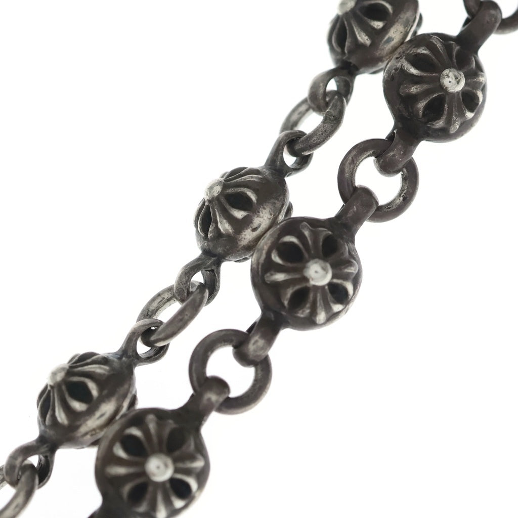 CHROME HEARTS(クロムハーツ) #1 CRSBL CHN LRG CH CRS クロスボール チェーンラージクロス ネックレス シルバー