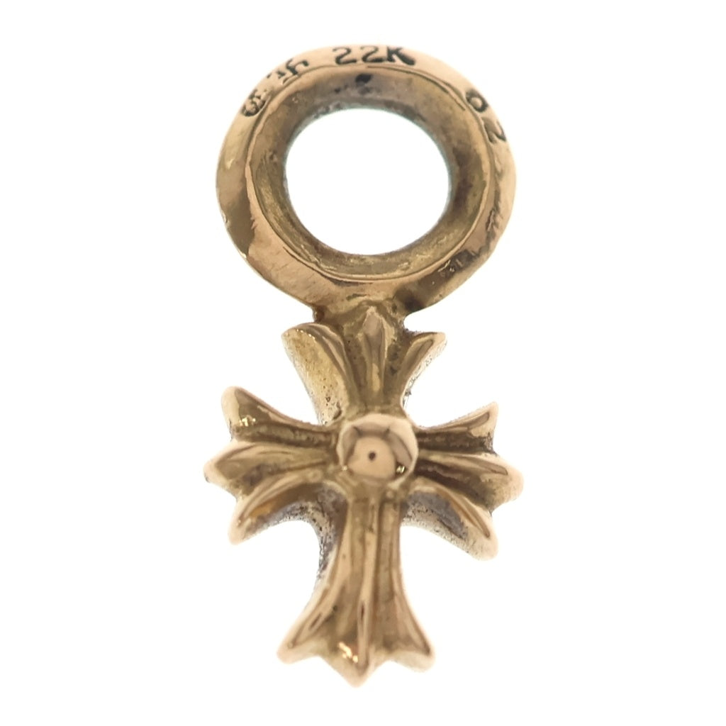 CHROME HEARTS(クロムハーツ) 22K STACK CH CROSS V1 CHクロススタックチャーム ペンダントトップ ゴールド