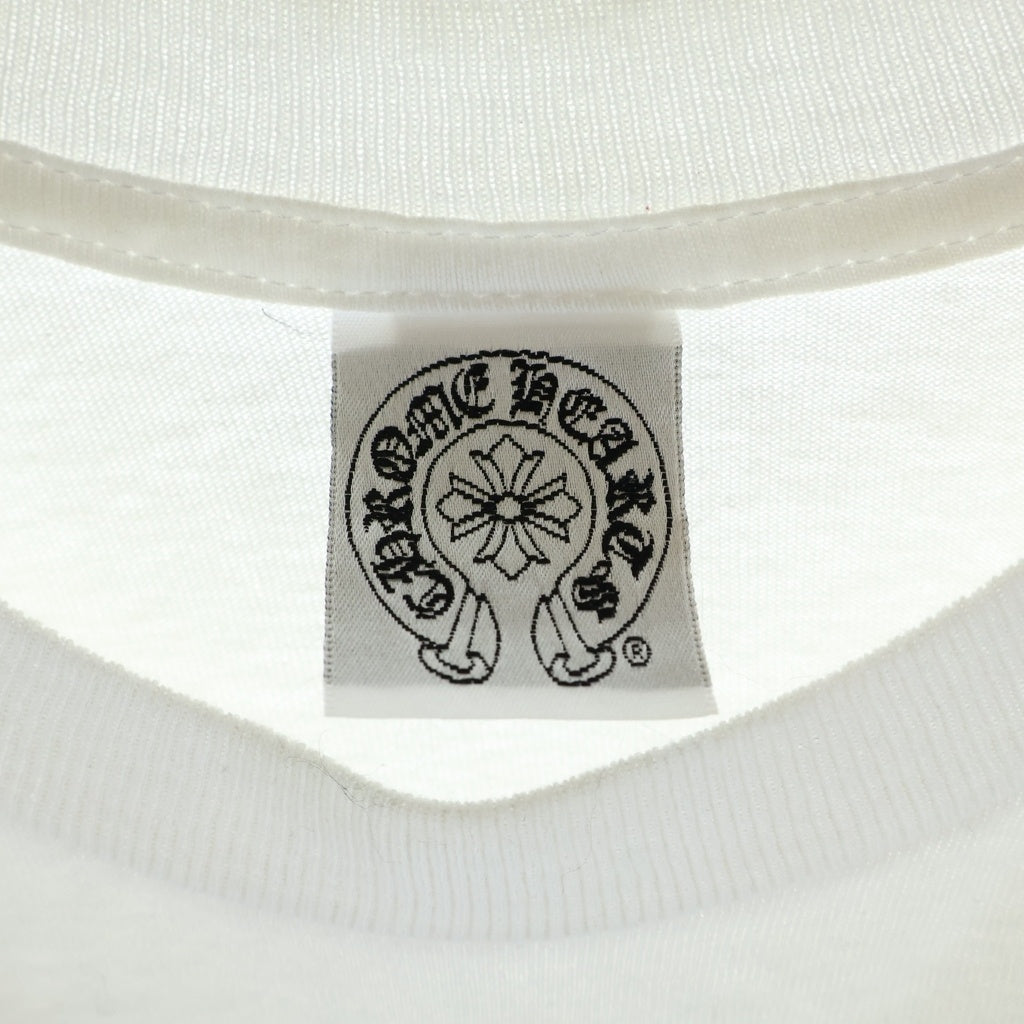 CHROME HEARTS(クロムハーツ) OLD FOTI SKULL WING フォティ スカルウィング Tシャツ カットソー ホワイト