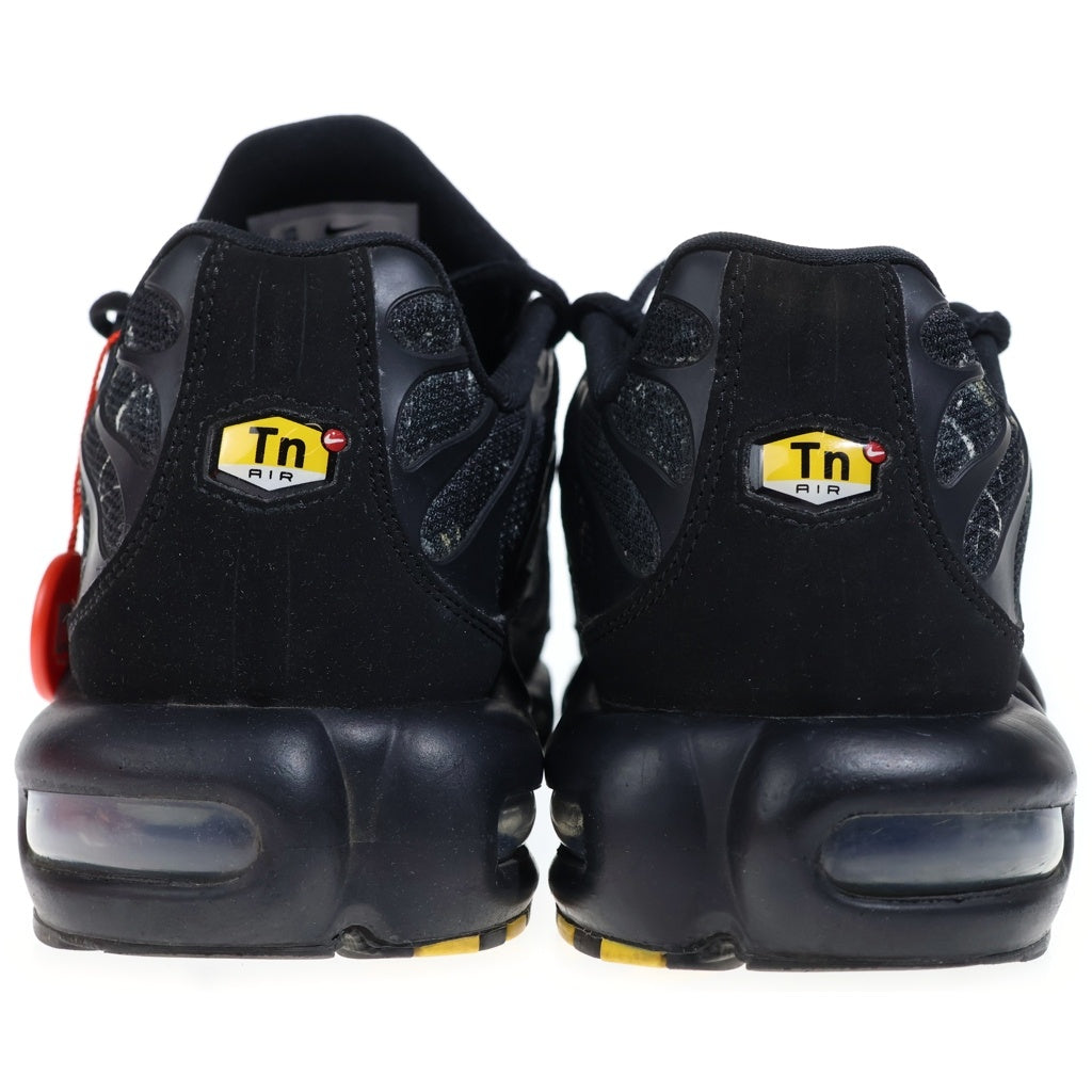 NIKE(ナイキ) AIR MAX PLUS DK SMOKE GREY/MTLC COOL エアーマックスプラスDK メッシュローカットスニーカー ブラック IQ0301-070 US10/28cm