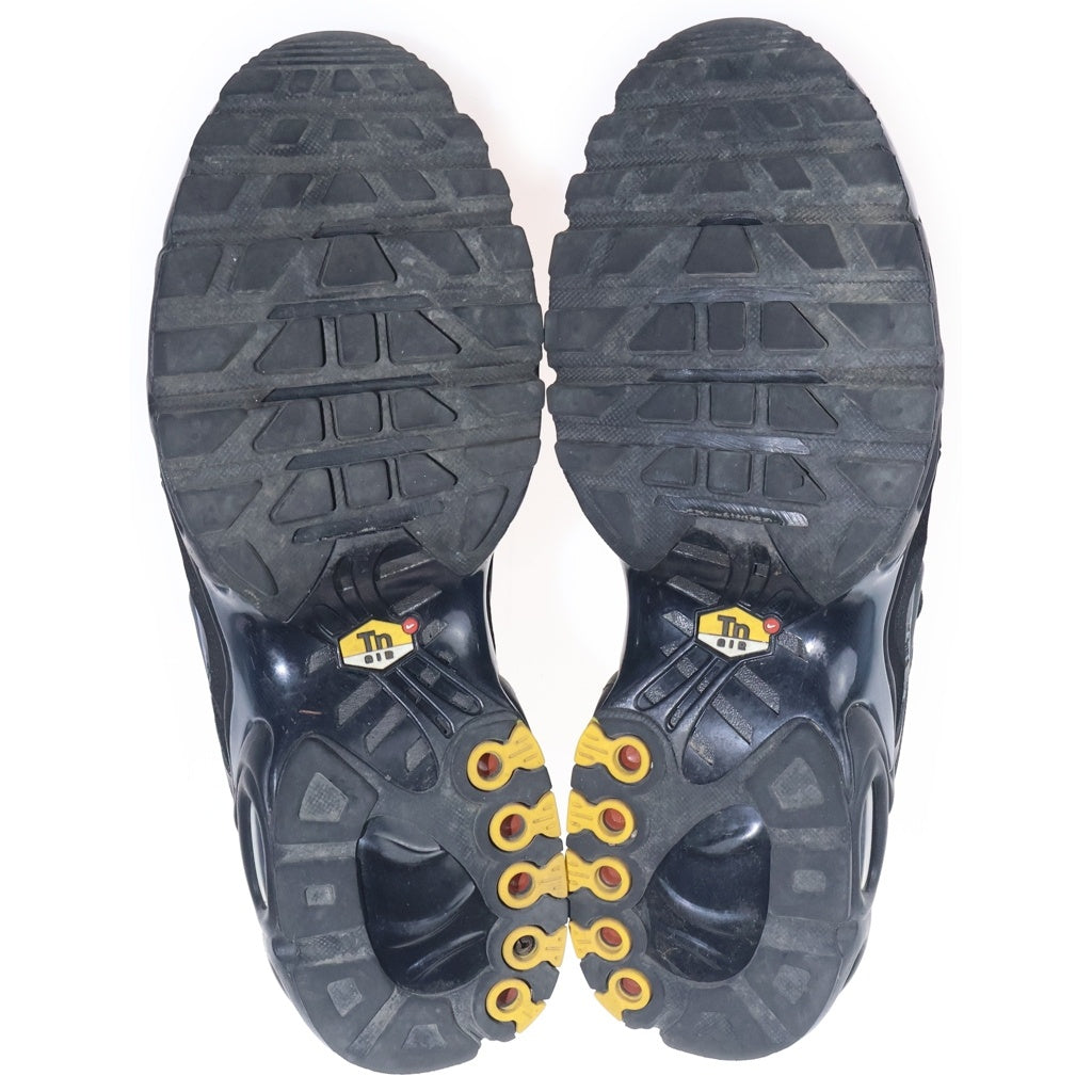 NIKE(ナイキ) AIR MAX PLUS DK SMOKE GREY/MTLC COOL エアーマックスプラスDK メッシュローカットスニーカー ブラック IQ0301-070 US10/28cm
