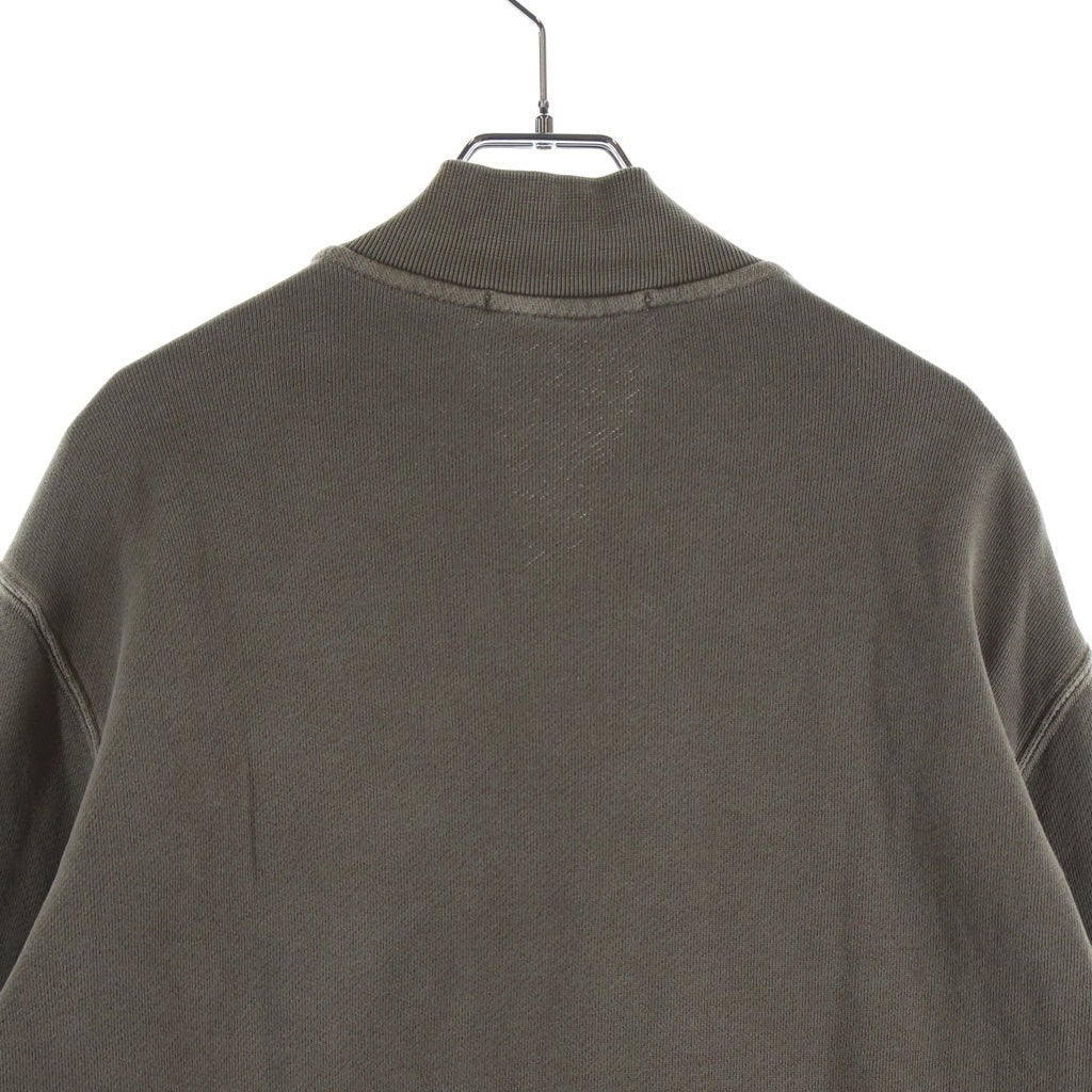 STONE ISLAND(ストーンアイランド) ウォッシュ加工 ジップアップジャケット トラックジャケット ブラウン