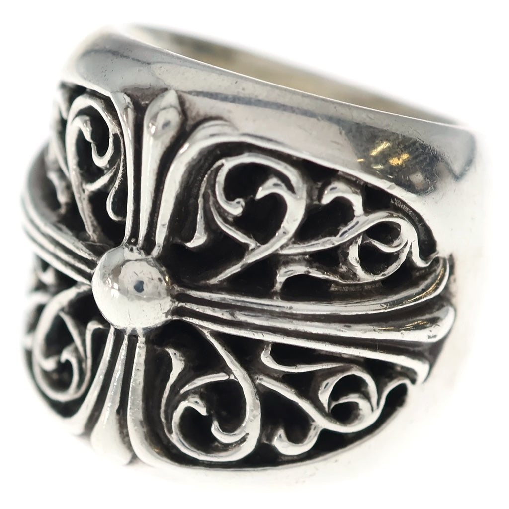 CHROME HEARTS(クロムハーツ) CLASSIC OVAL クラシックオーバルクロス リング シルバー BCA340