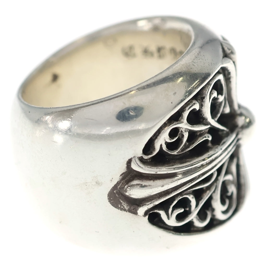 CHROME HEARTS(クロムハーツ) CLASSIC OVAL クラシックオーバルクロス リング シルバー BCA340