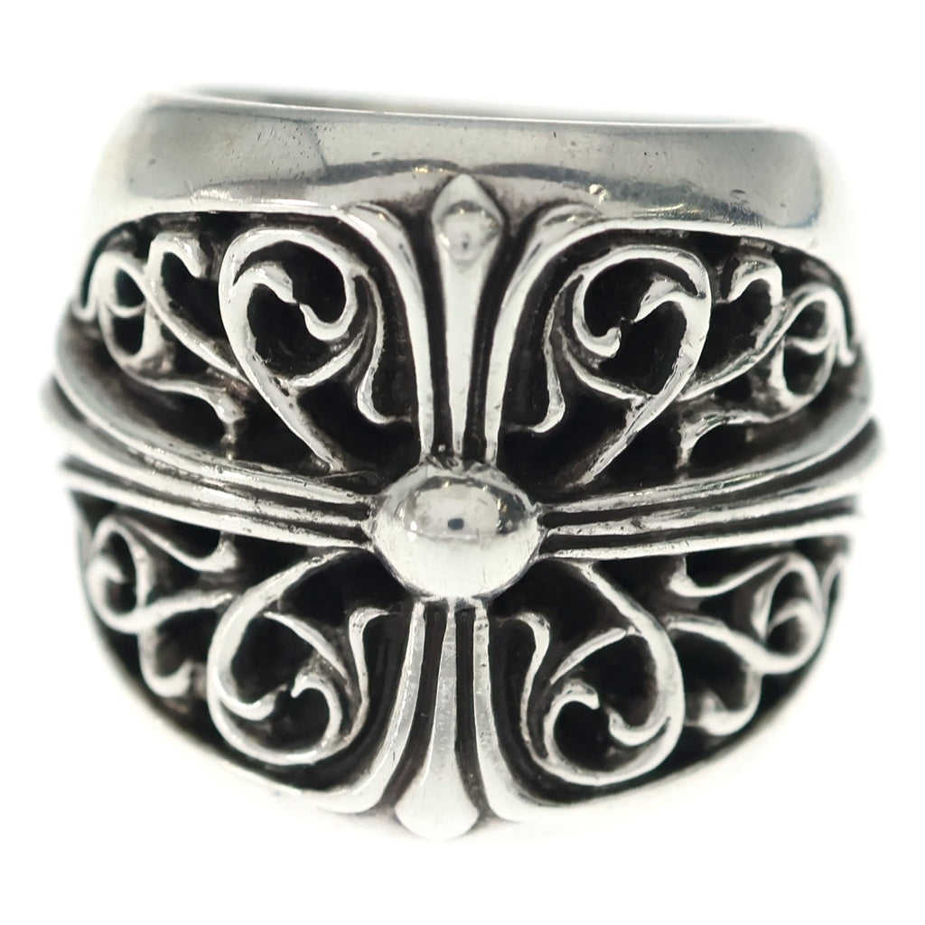 CHROME HEARTS(クロムハーツ) CLASSIC OVAL クラシックオーバルクロス リング シルバー BCA340