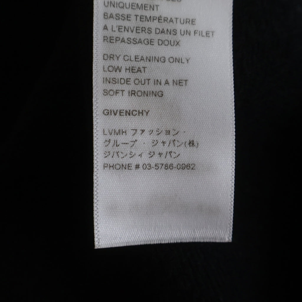 GIVENCHY(ジバンシィ) 23AW フロントロゴ カシミヤニット セーター ホワイト/ブラック BW908N4Z8W レディース