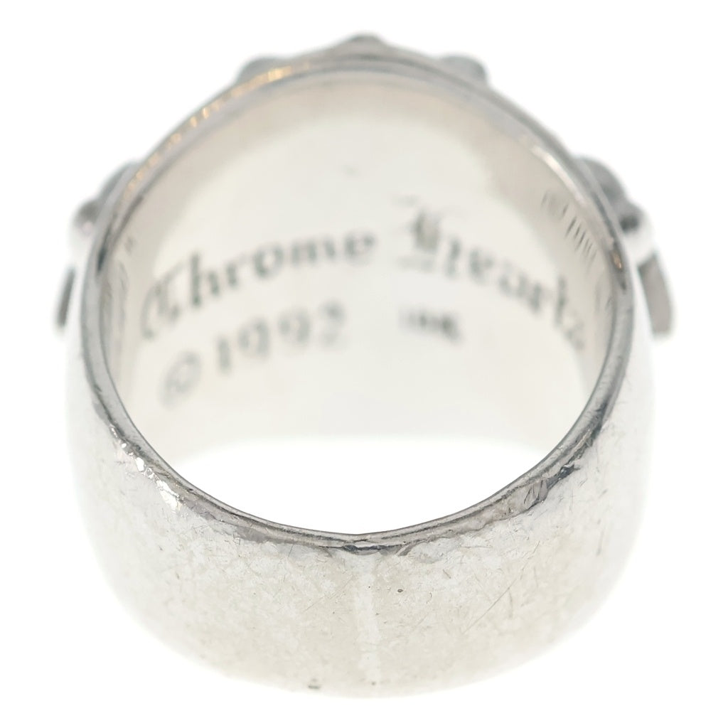 CHROME HEARTS(クロムハーツ) K18WG KEEPER P/DIA キーパーリング PAVEダイヤ ホワイトゴールド