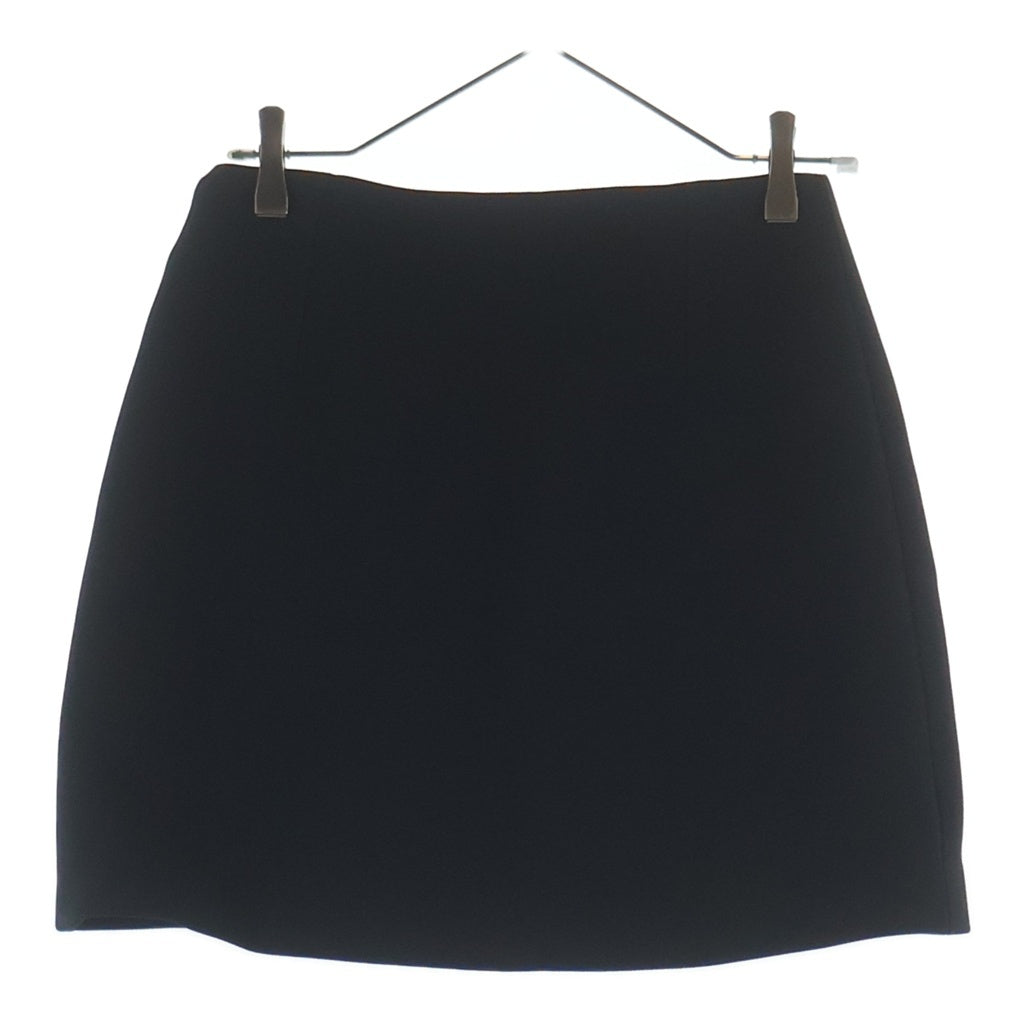 Christian Dior(クリスチャンディオール) ウールスカート ブラック 221J36A1162 レディース