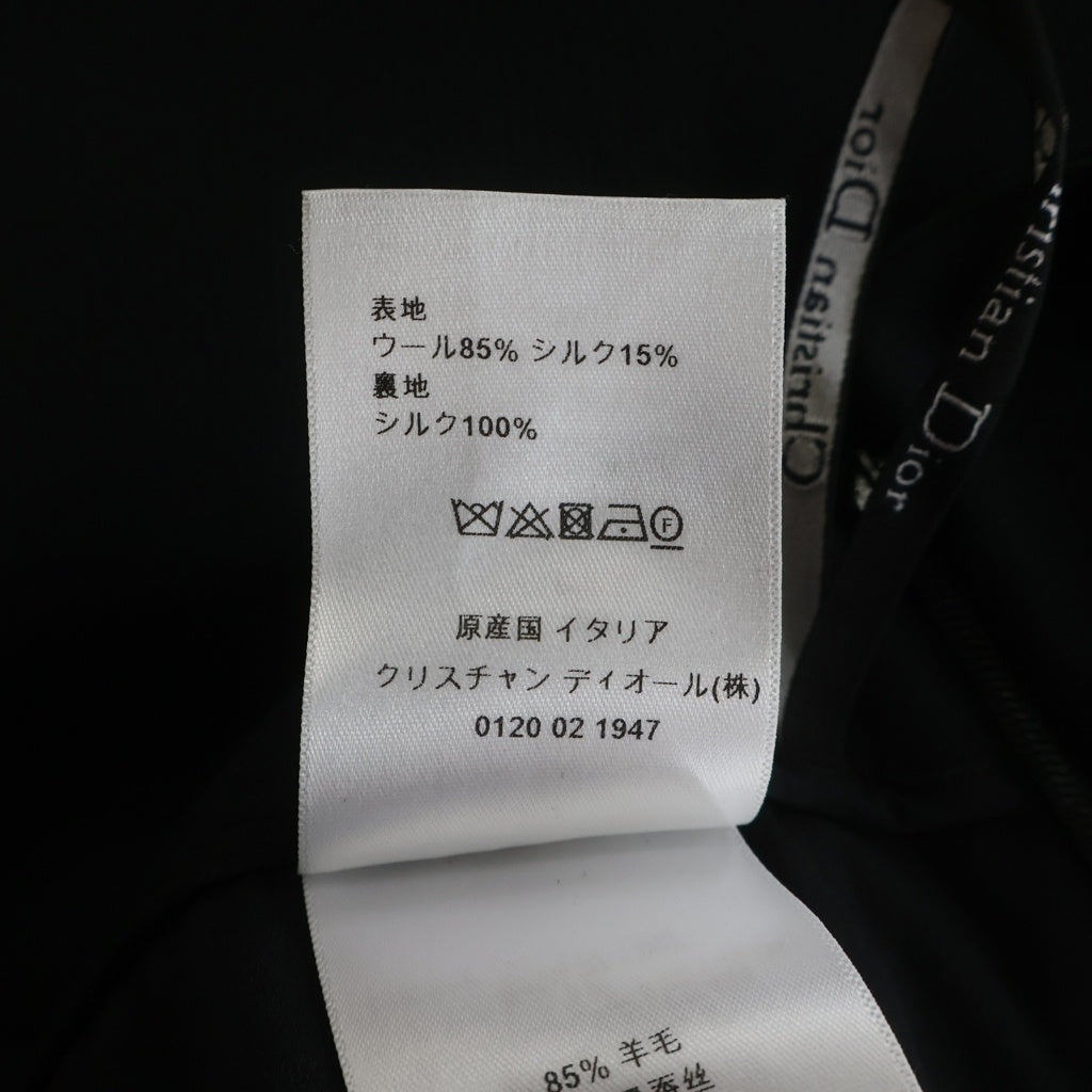 Christian Dior(クリスチャンディオール) ウールスカート ブラック 221J36A1162 レディース