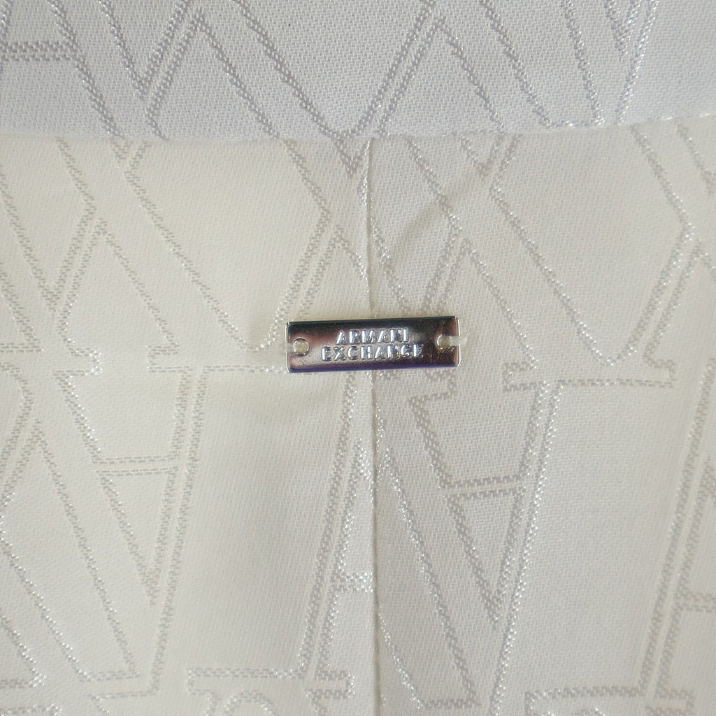 Armani Exchange(アルマーニ エクスチェンジ) ダブルブレストセミコンストラクトブレザー ホワイト XW000192 AF12058 レディース